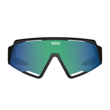Koo Spectro Sunglasses Black Matt/Green