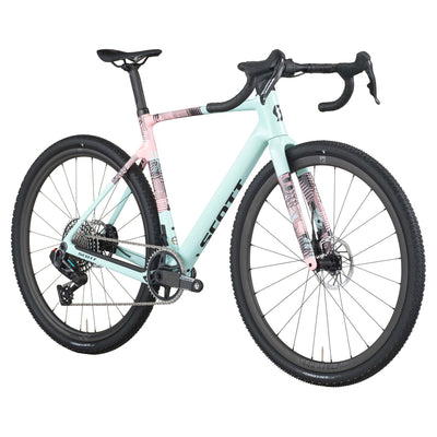 Bicicletas Gravel Scott Addict Gravel 10 2026 Gelato Blue/Gelato Pink