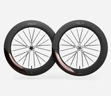 Oquo Juego Ruedas Carretera RA80LTD CS Sram XDR Burning Ashes Gloss