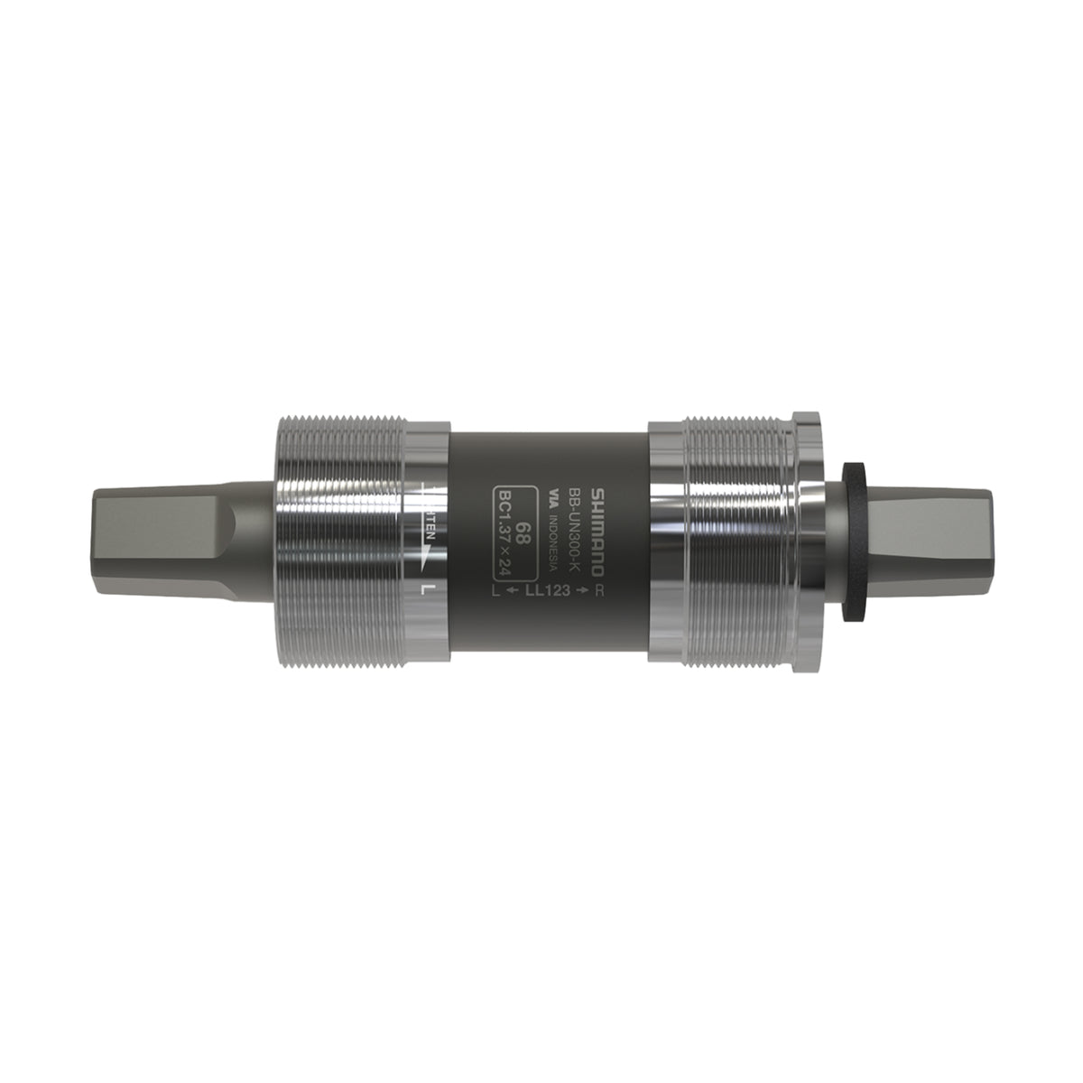 BB-UN300 Eje Pedalier Shimano BSA 122.5/68mm (LL123) Cuadradillo