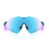 Koo Nebula Sunglasses Matte Blue Green/Dark Turquoise