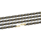 Wippermann Connex 10SB Αλυσίδα 114 Συνδέσμων Connex Link 10s Μαύρο/Χρυσό