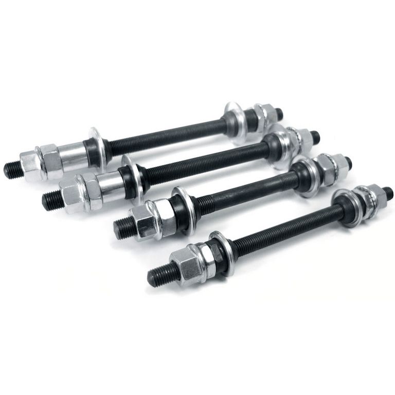 Eje Macizo Trasero Completo Gurpil 9.5mm 165mm Plata