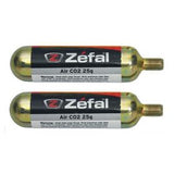Blister 2 Zefal CO2 25g Κασέτες Βιδωτές