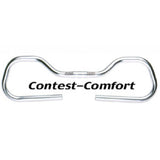 Ergotec Contest Comfort Τιμόνι 570mm Rise 42mm 3º Αλουμίνιο Ασημί Ανοδιωμένο