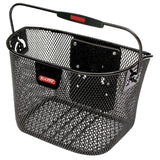 Klickfix Mini M Μπροστινό Καλάθι Mesh 29x20x19cm Μαύρο