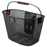 Klickfix Fine Mesh Μπροστινό Καλάθι Χωρίς Προσαρμογέα 16L Μαύρο