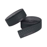 Deda Presa Perforated Glossy Black Ταινία Τιμονιού
