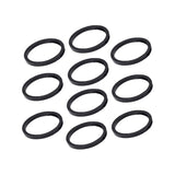 Deda Σετ Αποστάτες Τιμονιού 1-1/8" 3mm 10 τεμ. Μαύρο Αλουμίνιο
