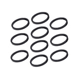 Deda Σετ Αποστάτες Τιμονιού 1-1/8" 5mm 10 τεμ. Μαύρο Αλουμίνιο