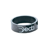 Deda Σετ Αποστάτες Τιμονιού 1-1/8" 10mm 10 τεμ. Μαύρο Carbon