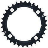 Fsa MTB 104 BCD 4 Βραχίονες X10 Αλουμινένιο Δαχτυλίδι Αλυσίδας Μαύρο