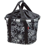 Klickfix Reisenthel Τσάντα Εμπρός 35x28x26cm Black/White Flowers