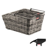 Klickfix Structura GT Clip Πίσω Καλάθι Πλεκτό 18L 44x24x20cm Γκρι