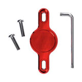 Muc-Off Secure Tag V2 Βάση Κλουβιού Μπουκαλιού για Apple Airtag Red
