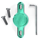 Muc-Off Secure Tag V2 Βάση Θήκης Μπουκαλιού Apple Airtag Turquoise