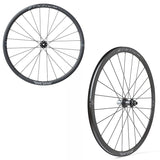 Juego Ruedas Miche Syntium Aero Freno Disco Center Lock Tubeless Ready Sram XDR Aluminio Negro