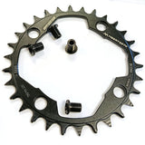 Fsa Powerbox Megatooth 96 BCD 4-Bolt Shimano 1x12s Μαύρο