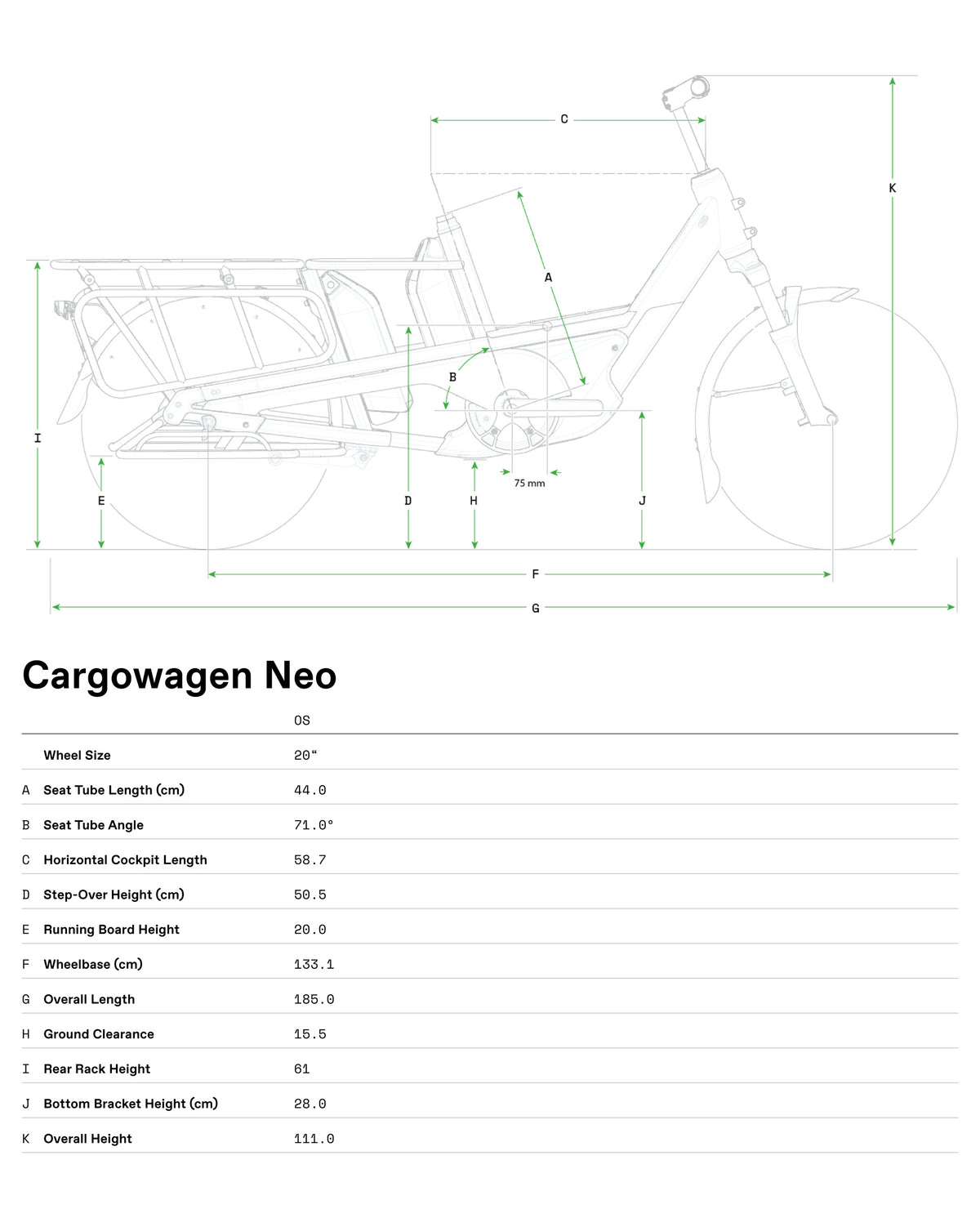 Cargowagen Neo 2 Cannondale 2024 Grey #4
