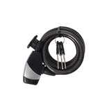 Κλειδαριά Καλωδίου OXC KeyCoil12 12x1500mm Μαύρο